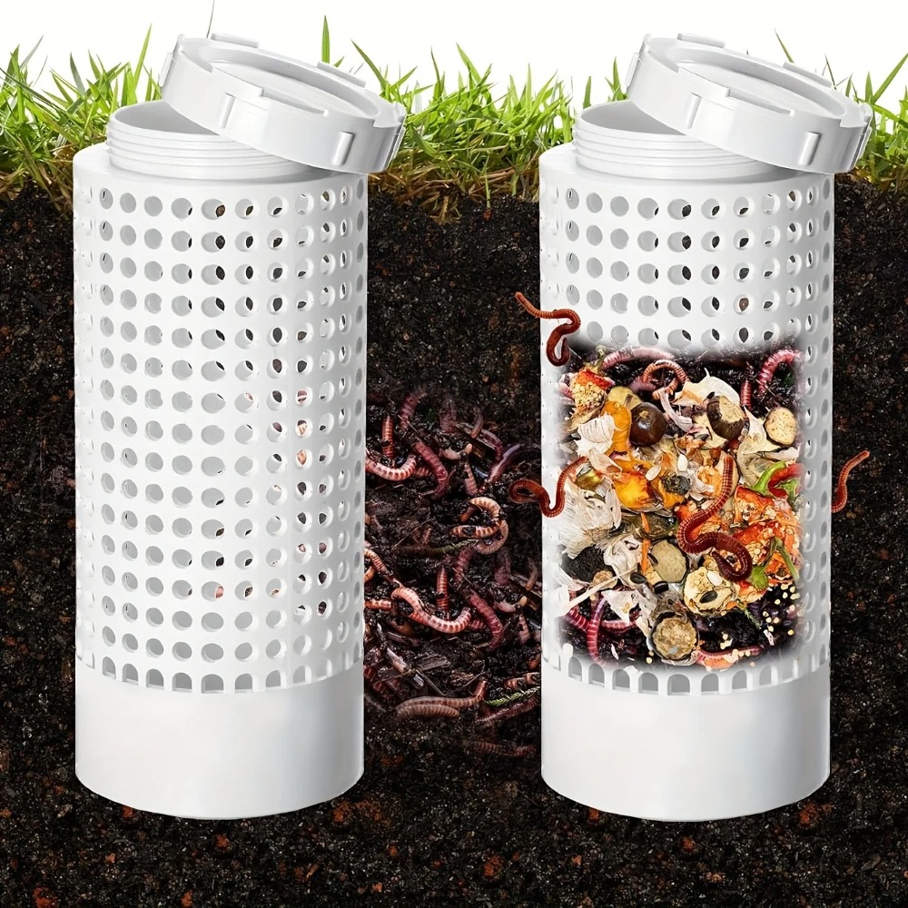 Compost Bin - 소형 화분 및 정원용 웜 퇴비화