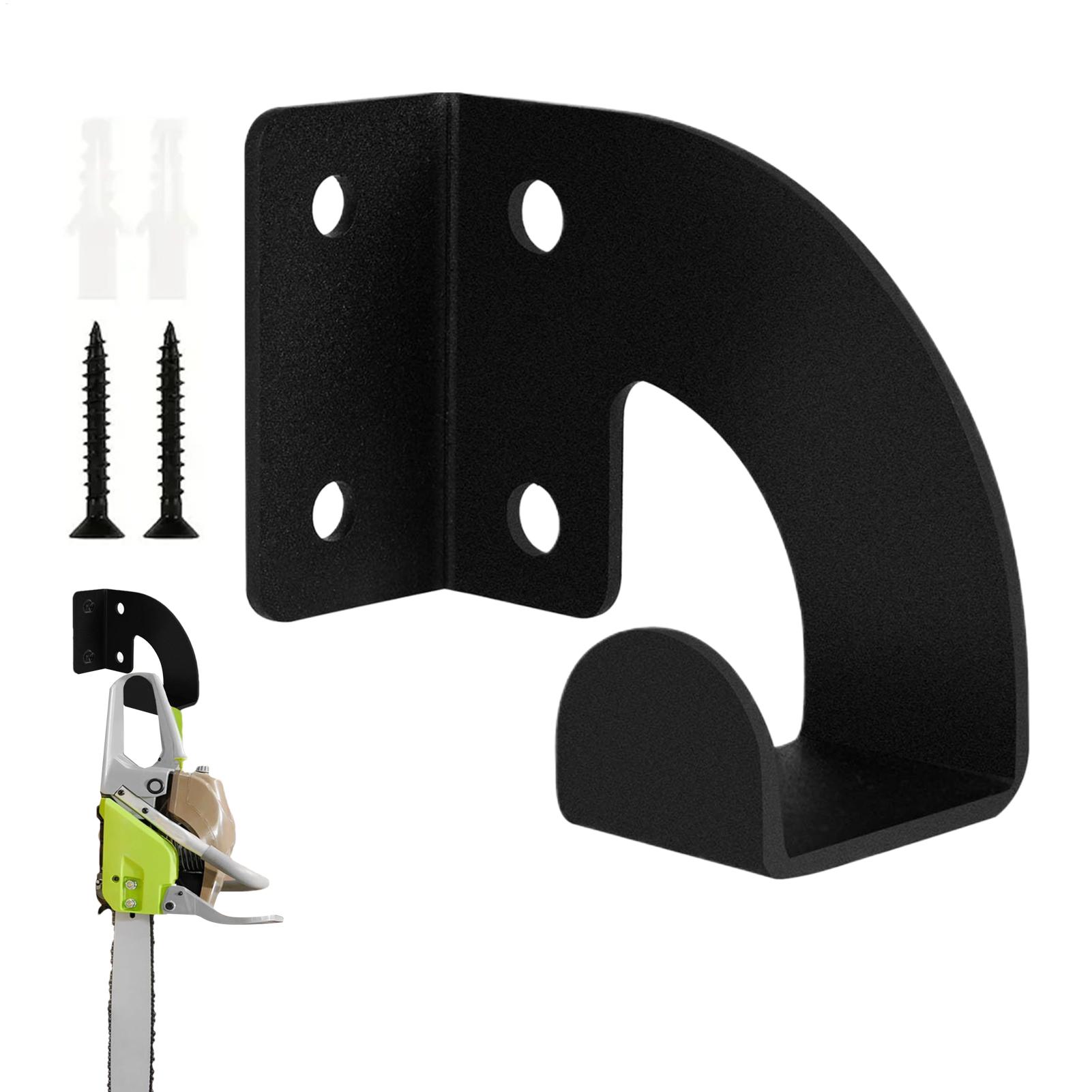 Gardening Tools Types - 헤비듀티 체인톱 벽걸이형 홀더, 금속 랙,