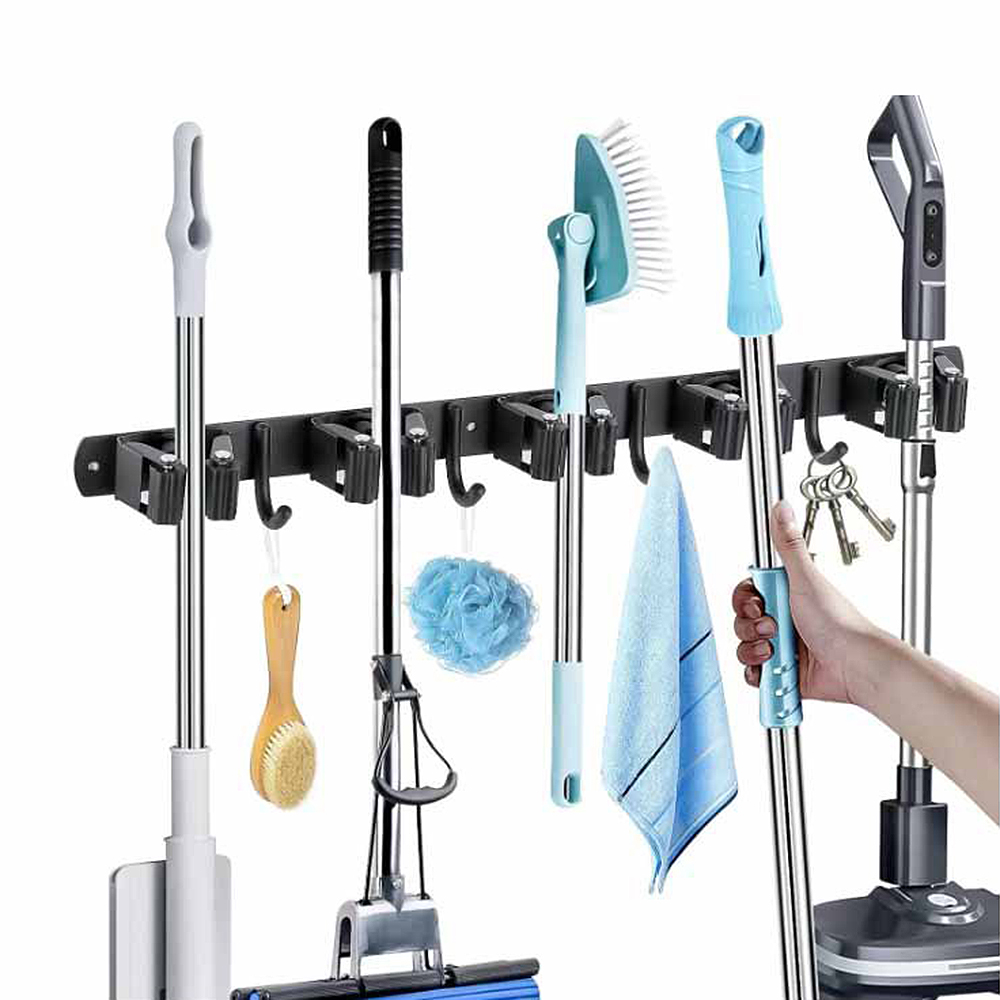 Gardening Tools Types - 스테인리스 스틸 걸레 및 빗자루 홀더