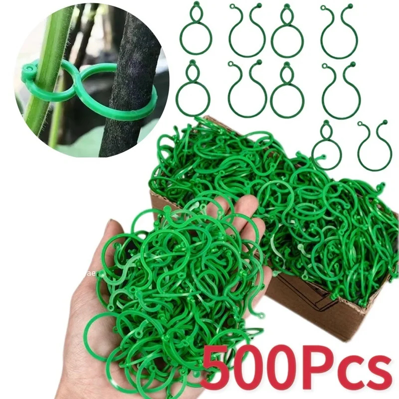 Gardening Tools For Vines - 플라스틱 정원 덩굴 결속 클립 식물