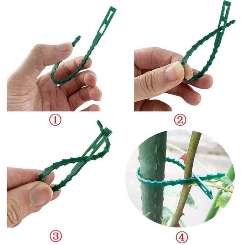 재사용 가능한 정원용 케이블 타이, 식물 덩굴 나무 관 - Gardening Tools For Vines 리뷰 및 가격