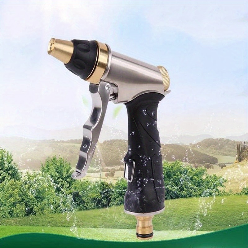 정원 호스 노즐 황동 급수 총 플러시 홈 고압 청소 도 - Gardening Tools Types 리뷰 및 가격
