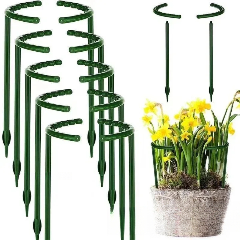 식물 지지대 정원 반원형 꽃꽂이 케이지 식물 성장 고정 - Gardening Tools For Vines 리뷰 및 가격