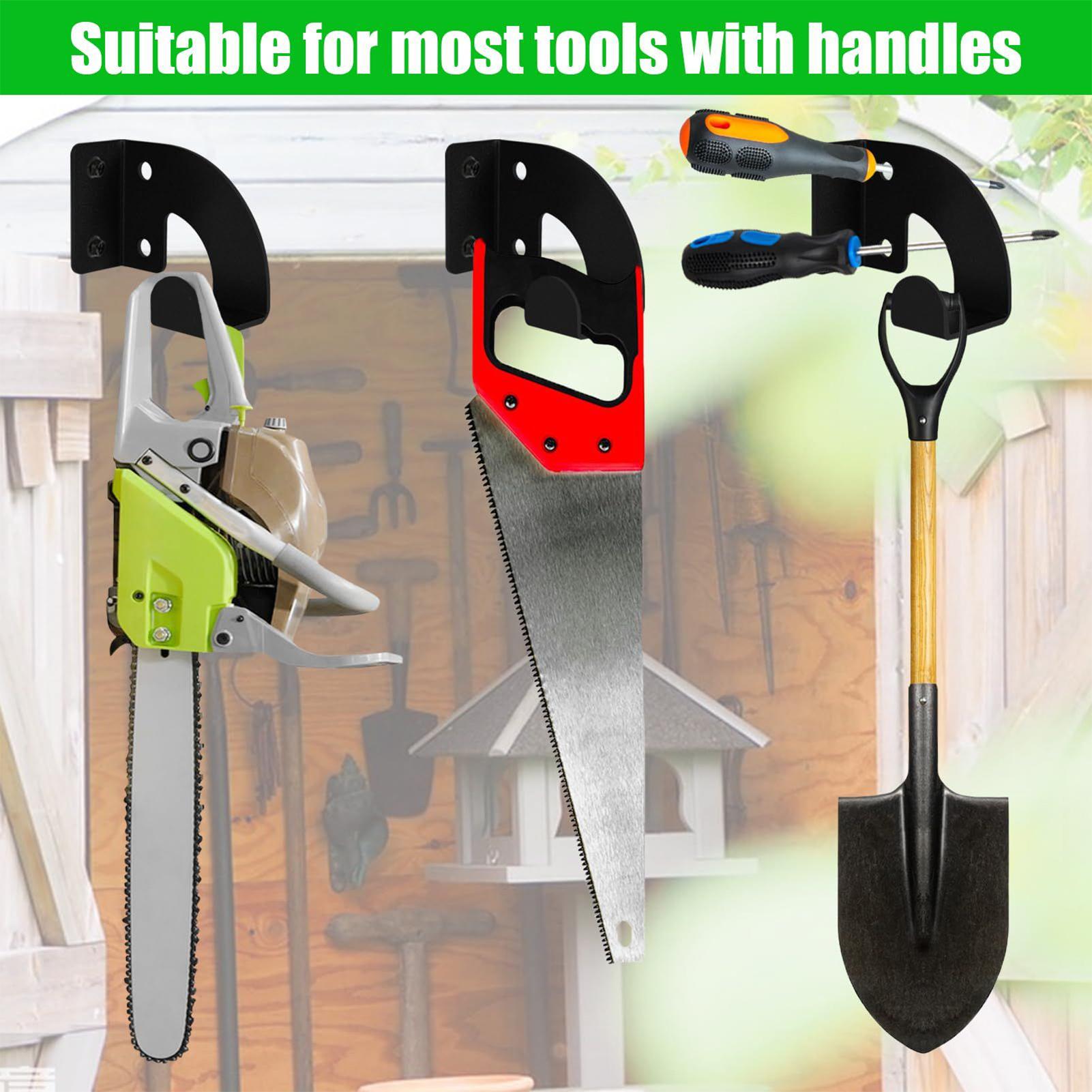 헤비듀티 체인톱 벽걸이형 홀더, 금속 랙, 차고, 작업 - Gardening Tools Types 리뷰 및 가격
