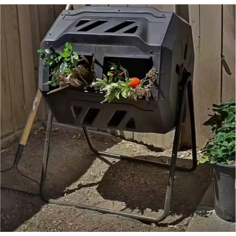베스트셀러 저렴한 가격 160L 야외 회전식 퇴비화기  - Compost Bin 리뷰 및 가격
