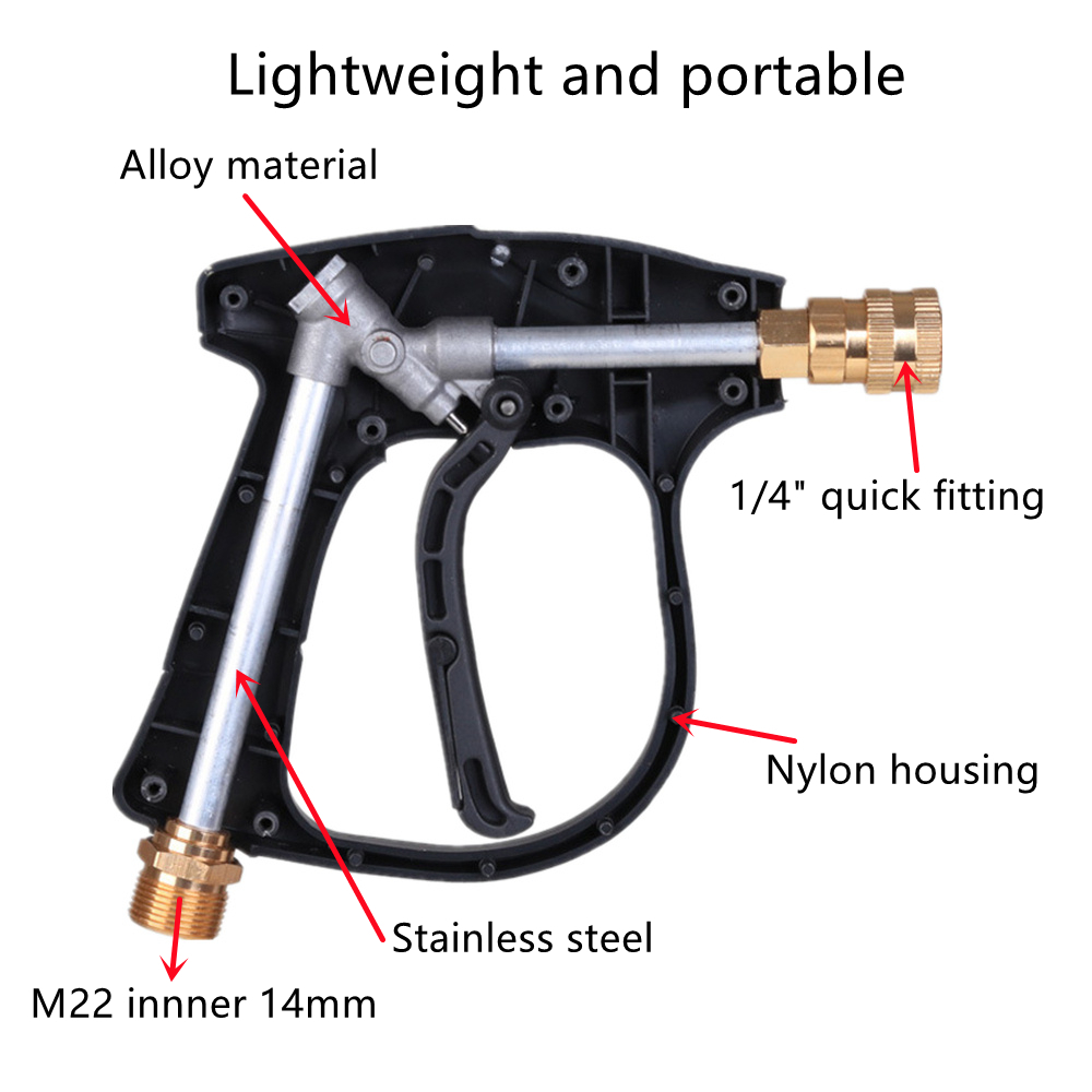 고압 세척기 건+스노우 폼 캐논 세트 알루미늄 소재 스 - Gardening Tools Shop 리뷰 및 가격