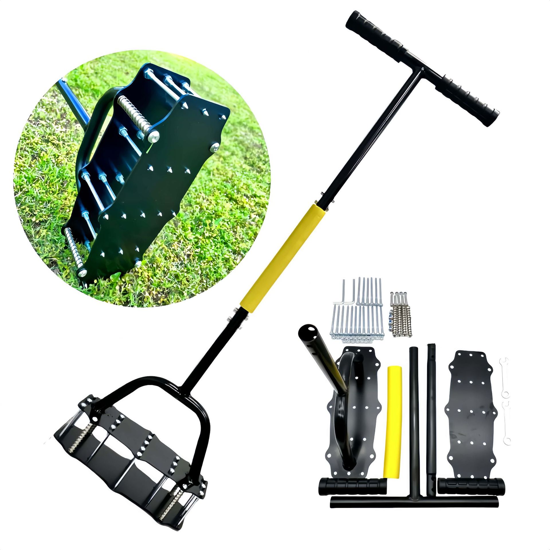 산업용 수동 토양 터너 스프링 장착형 정원용 노동 절약 - Gardening Tools In 리뷰 및 가격