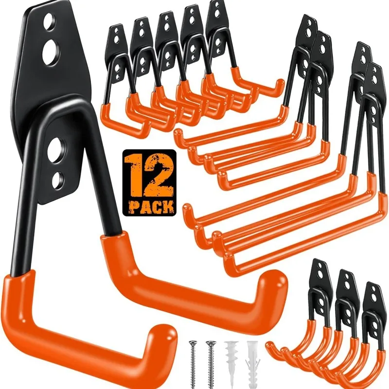 12피스 세트 차고 보관용 다용도 훅 – 정원 도구,  - Gardening Tools Types 리뷰 및 가격