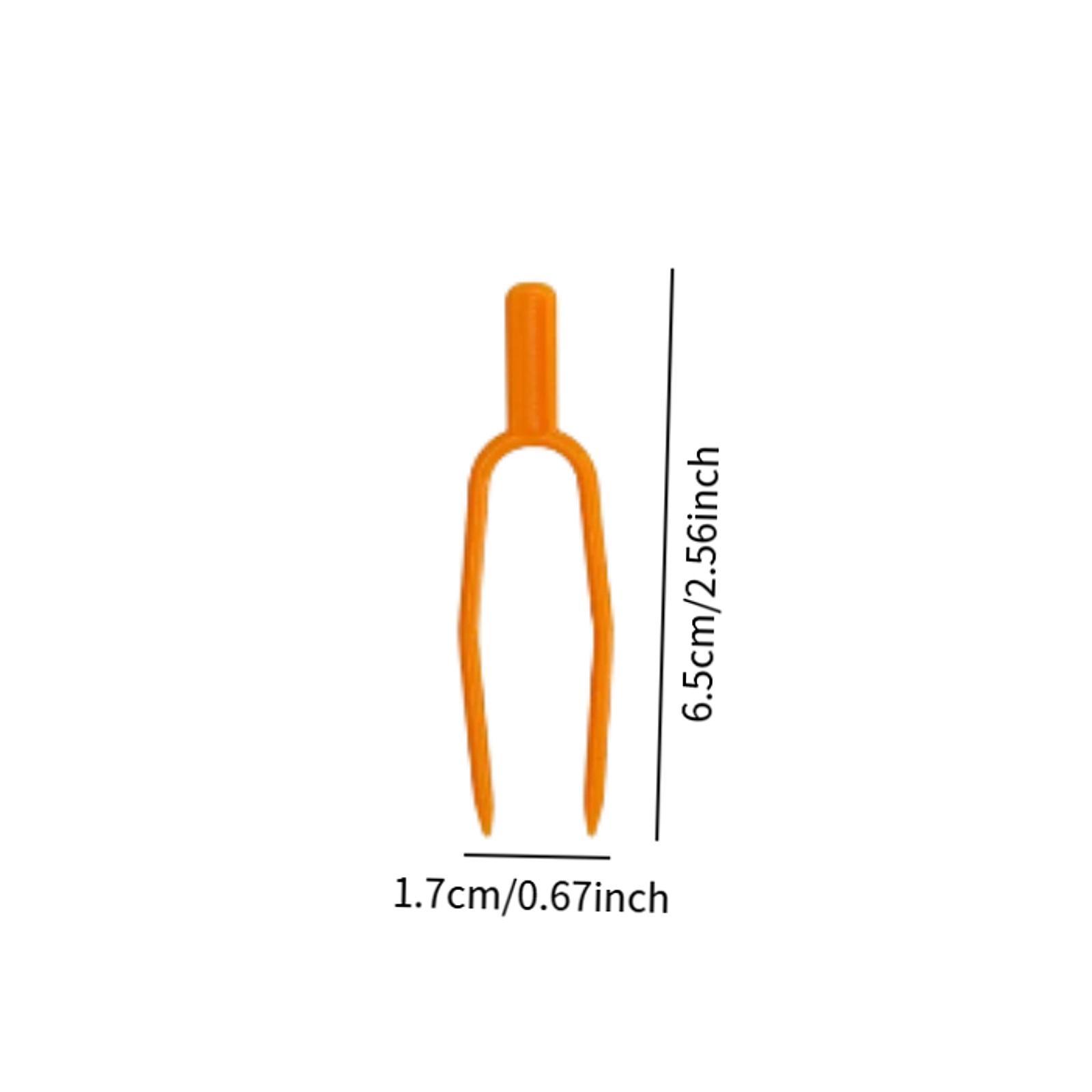 식물 줄기 고정 클립 오렌지색 플라스틱 정원 지지대 다 - Gardening Tools For Vines 리뷰 및 가격