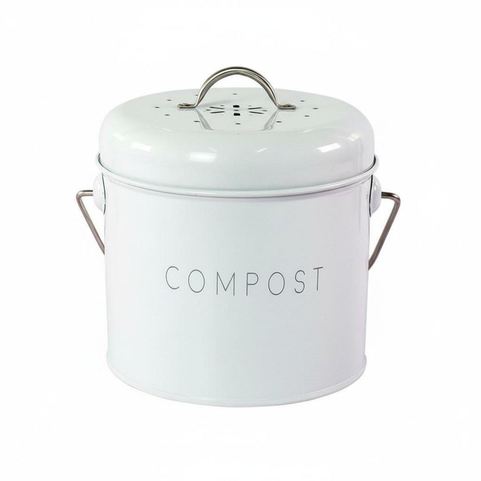 주방용 데스크탑 쓰레기통, 뚜껑이 있는 소형 퇴비통,  - Compost Bin 리뷰 및 가격